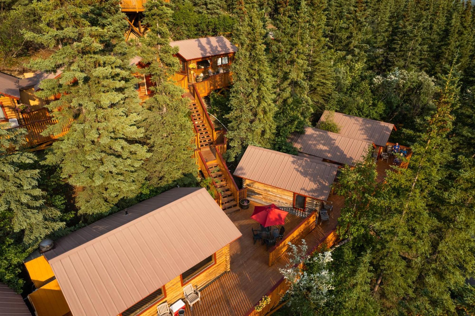 Denali Crow'S Nest Cabins Denali Park المظهر الخارجي الصورة